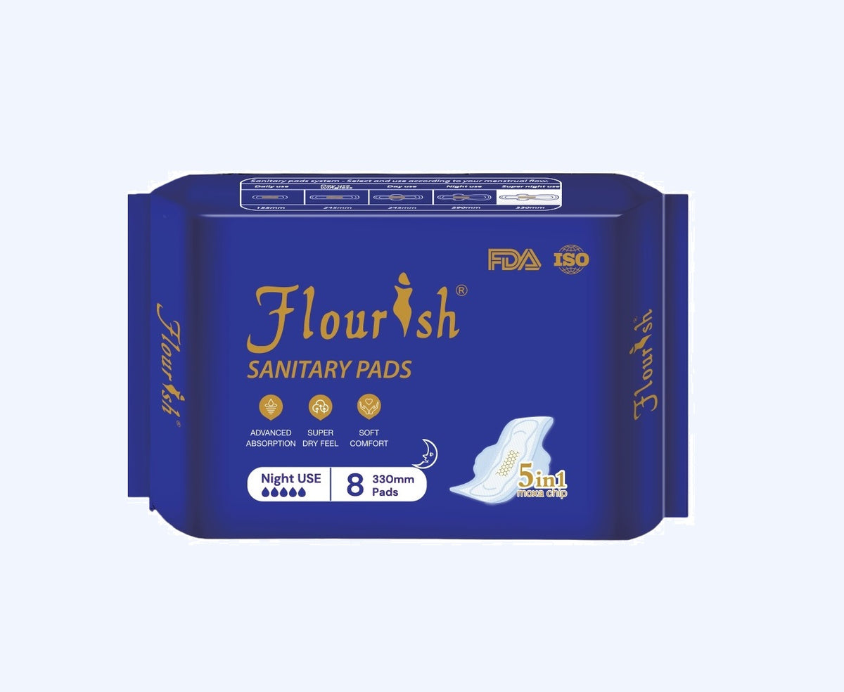 Flourish Sanitary Pads | Soft Breathable Biodegradable – Flourish ...