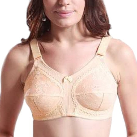 Jamila Bra - Flourish Bra - Non Padded Non Wired Bra - Net See Through Bra  - Black - Online Shopping in Pakistan - Online Shopping in Pakistan -  NIGHTYnight