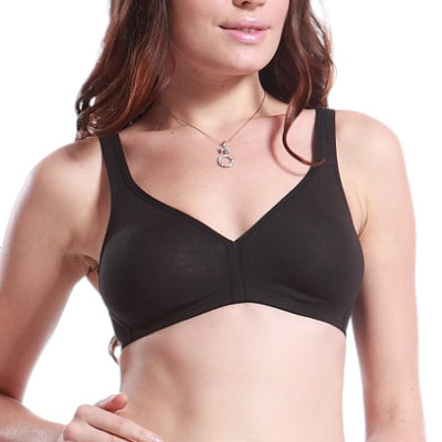 Buy CG-13 Non Padded Embroidered Net Bra-Floral Craft Jet Black in Pakistan